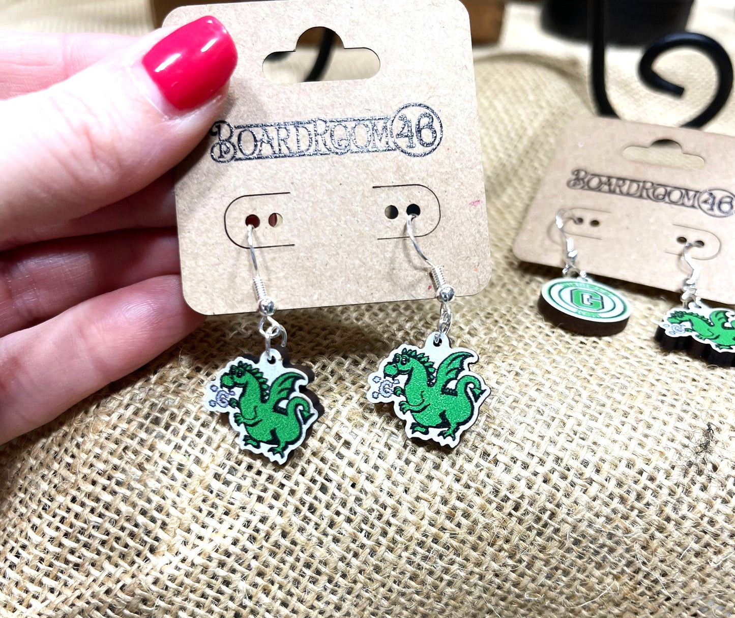 SCHOOL LOGO/MASCOT EARRINGS