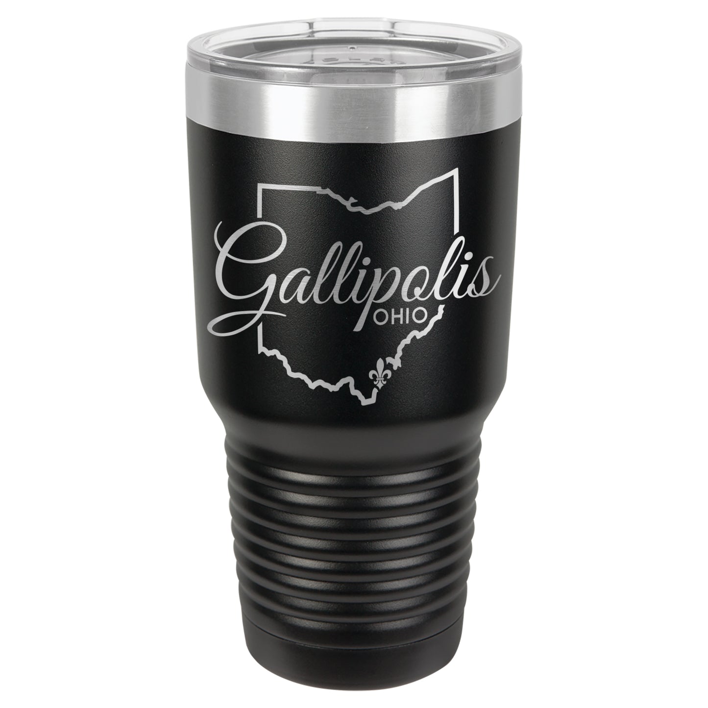 LCUP008 Gallipolis Script - State Shape