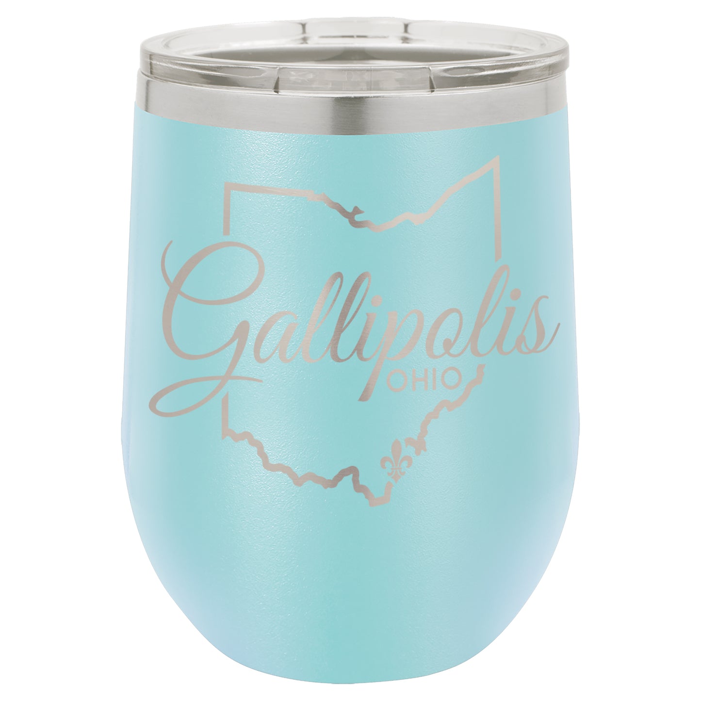 LCUP008 Gallipolis Script - State Shape