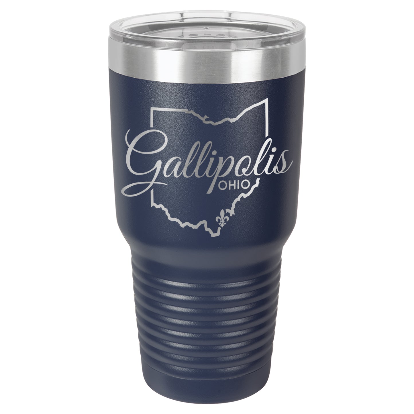 LCUP008 Gallipolis Script - State Shape