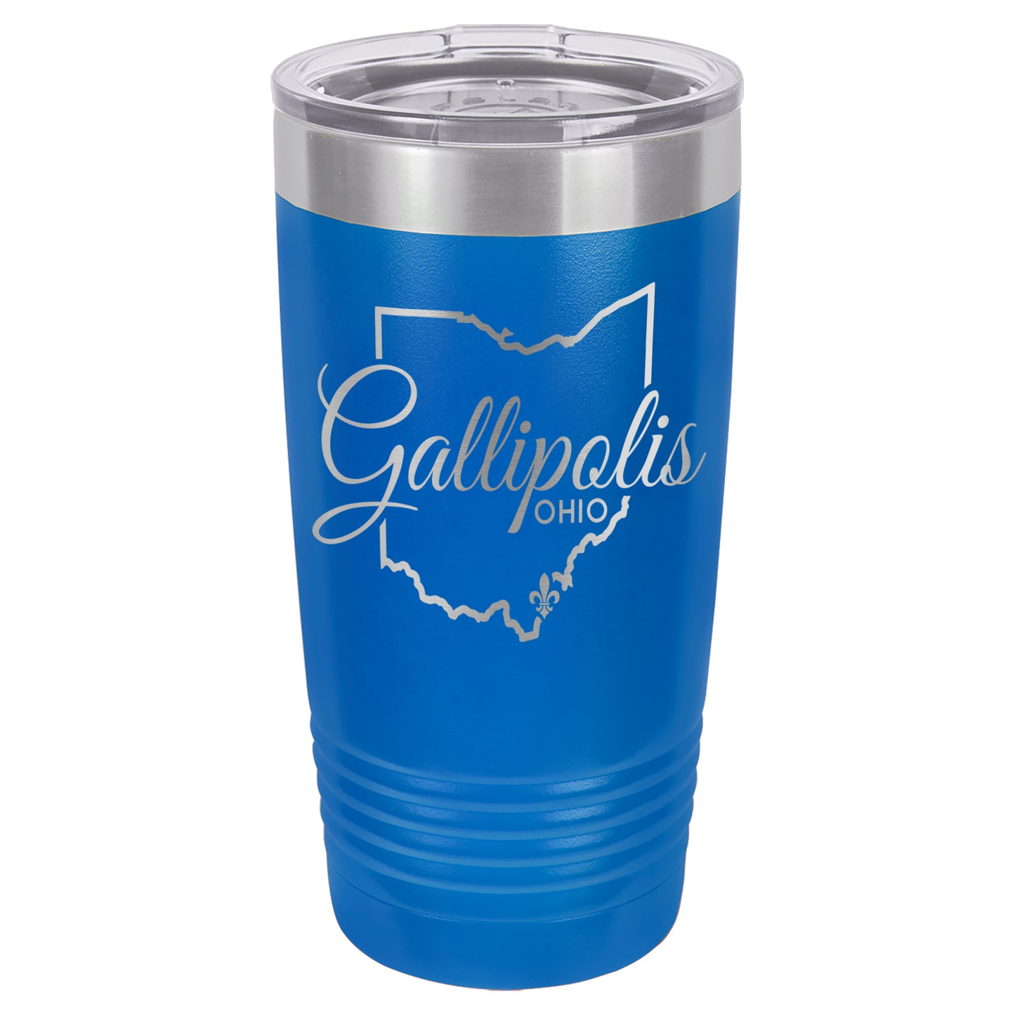 LCUP008 Gallipolis Script - State Shape