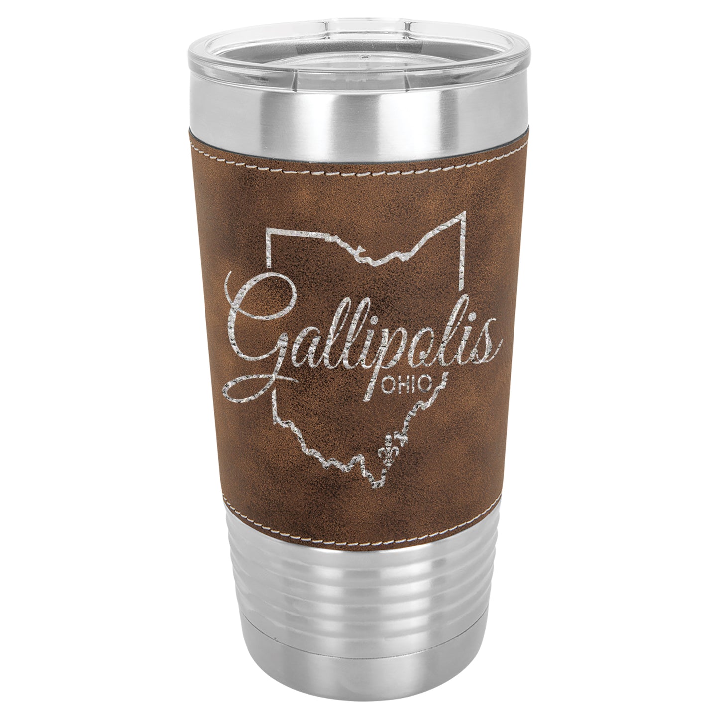 LCUP008 Gallipolis Script - State Shape