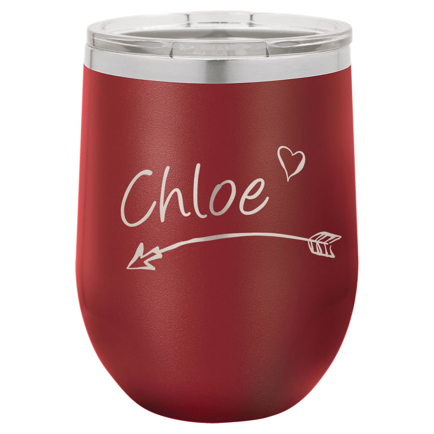 LCUP099 - Personalized - Name with Arrow and Heart