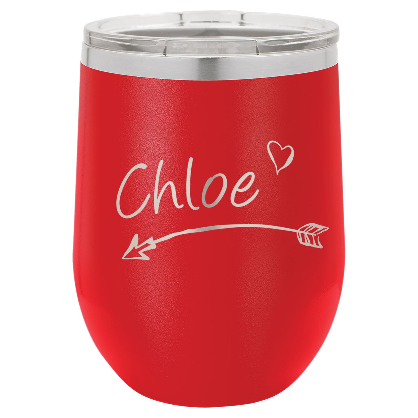 LCUP099 - Personalized - Name with Arrow and Heart