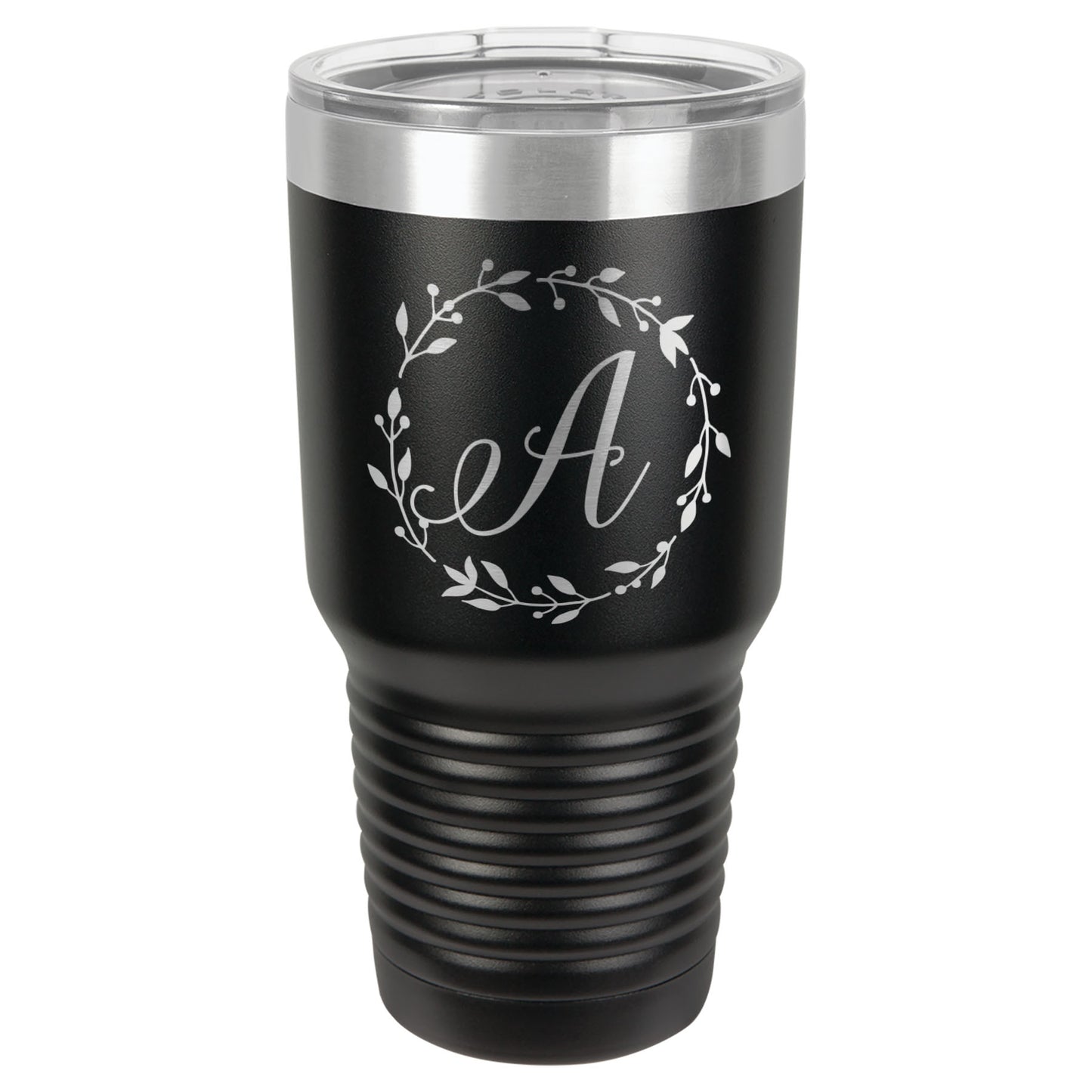 LCUP106 - Personalized - Monogram with Wreath