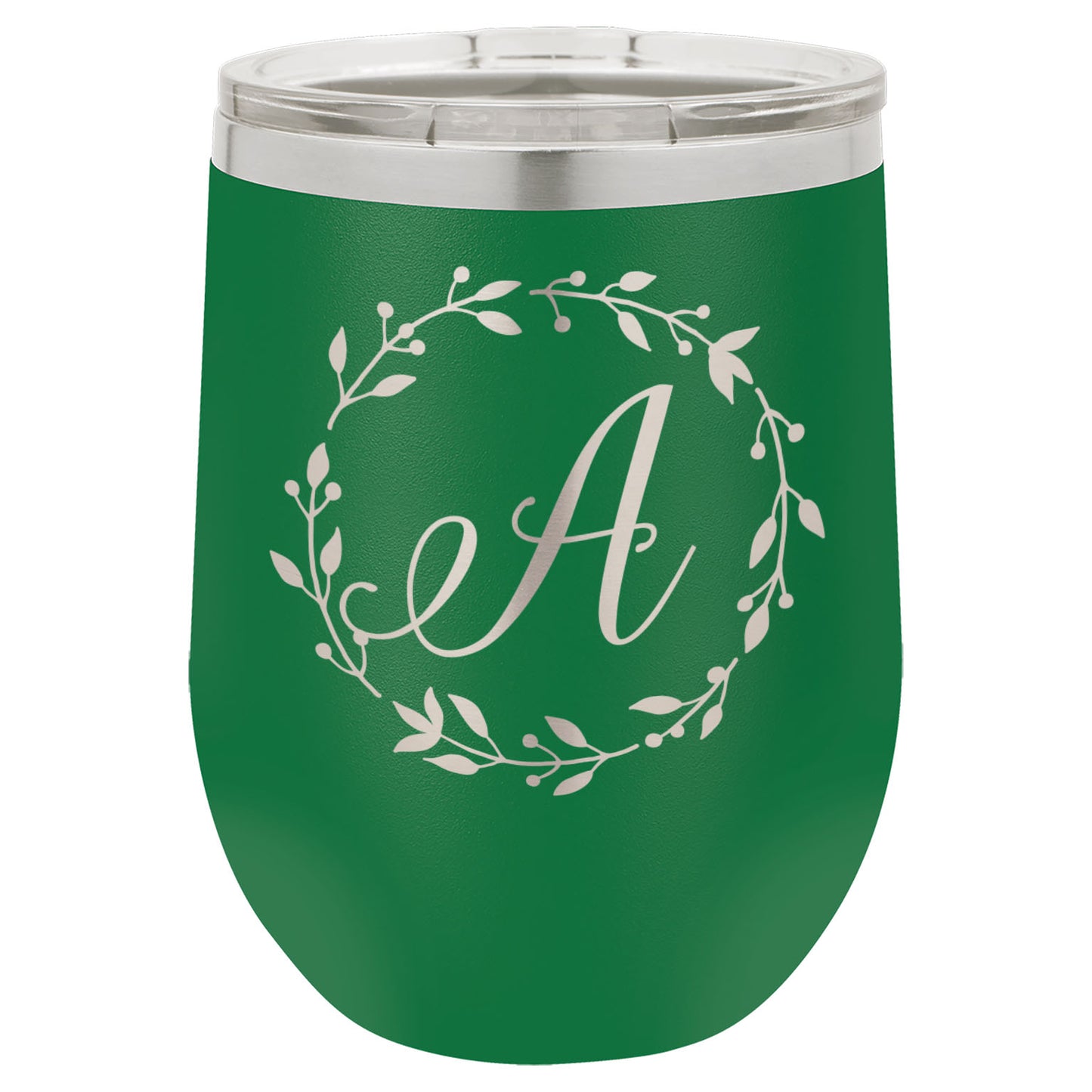 LCUP106 - Personalized - Monogram with Wreath