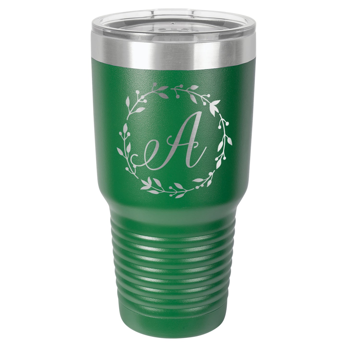 LCUP106 - Personalized - Monogram with Wreath