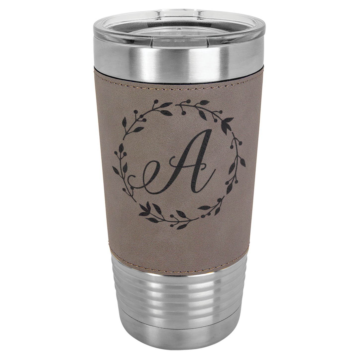 LCUP106 - Personalized - Monogram with Wreath