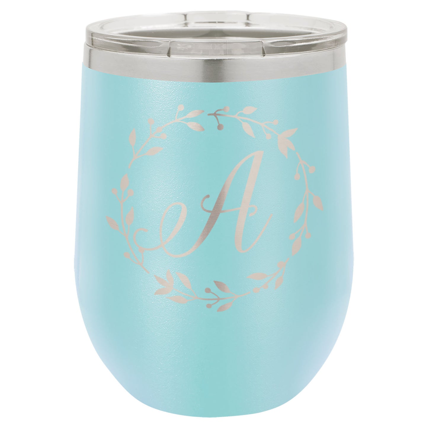 LCUP106 - Personalized - Monogram with Wreath