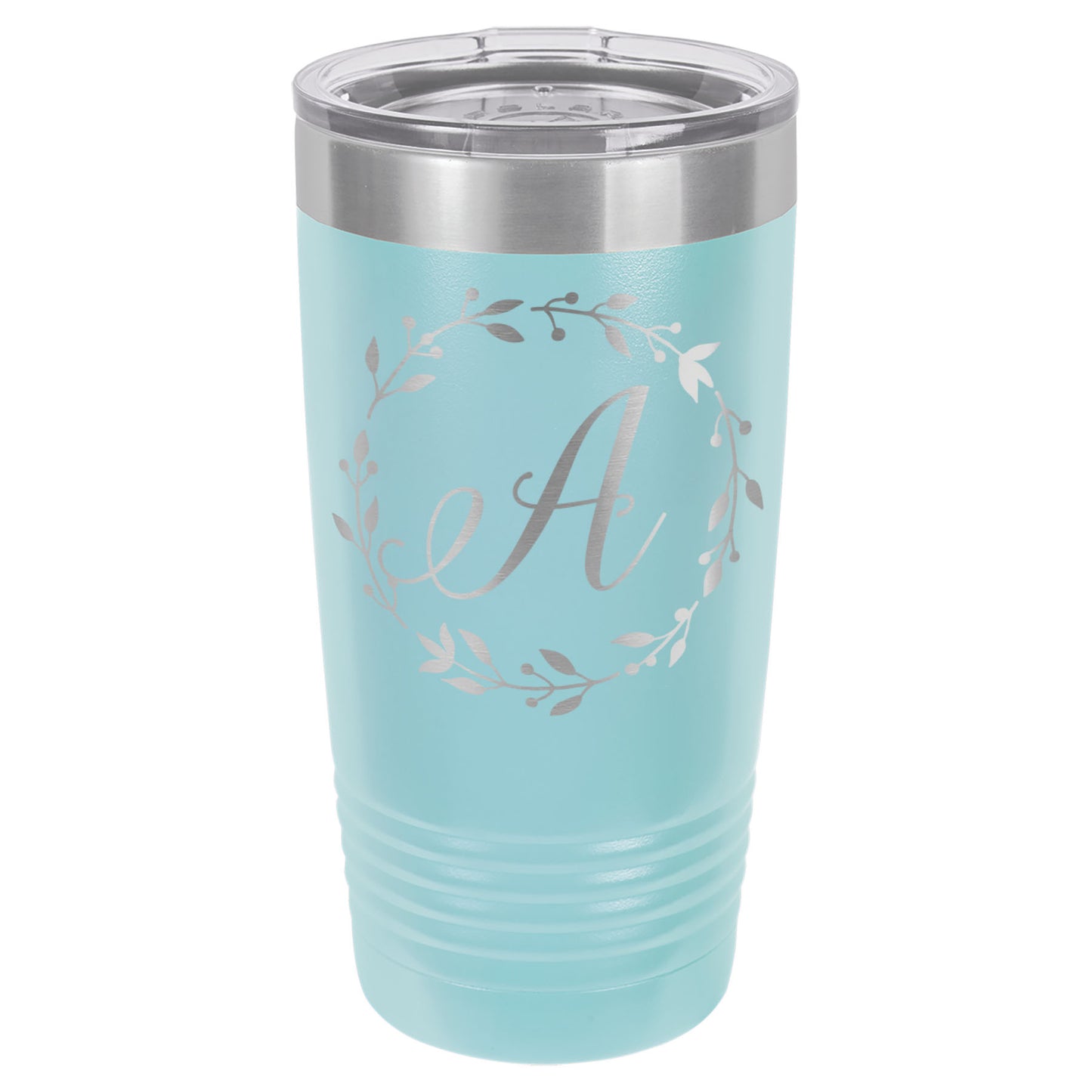 LCUP106 - Personalized - Monogram with Wreath