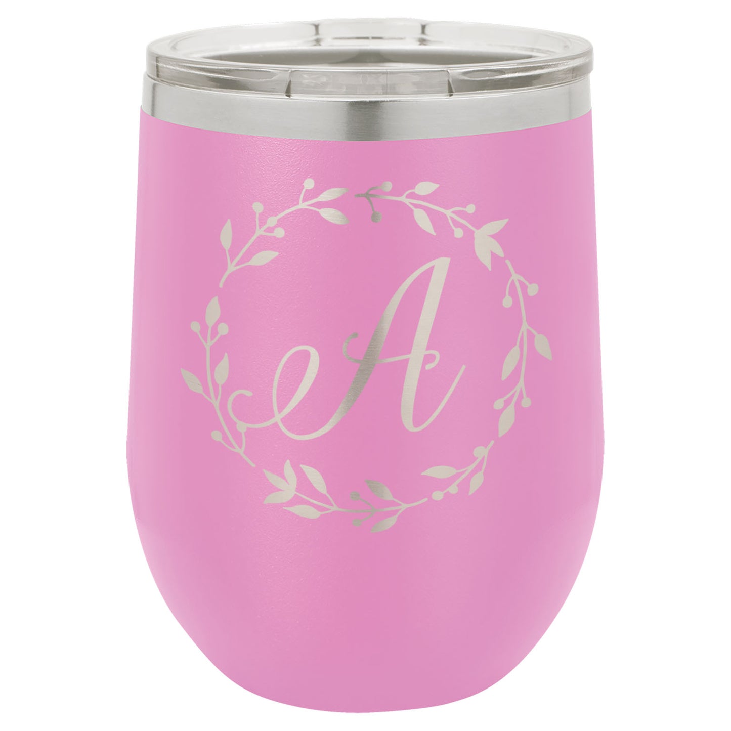 LCUP106 - Personalized - Monogram with Wreath