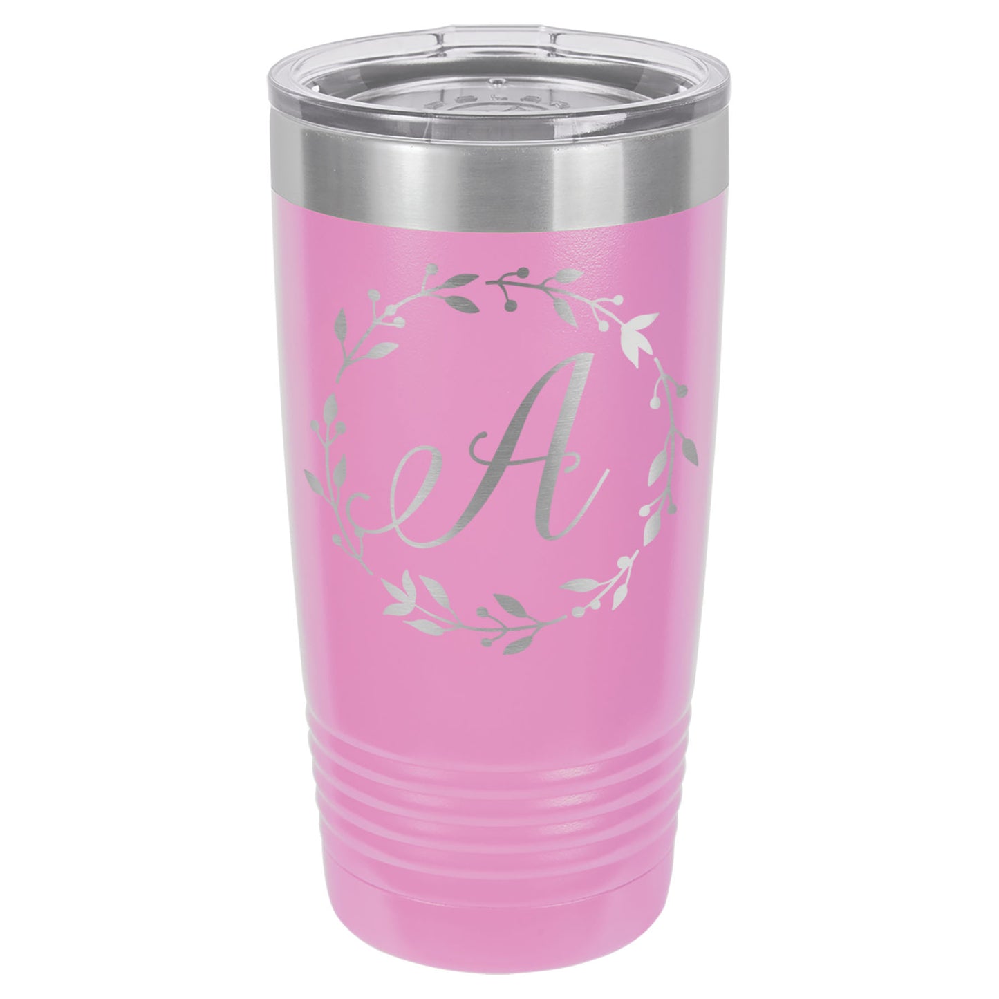 LCUP106 - Personalized - Monogram with Wreath