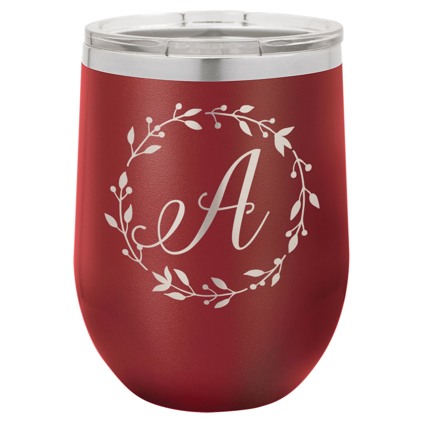 LCUP106 - Personalized - Monogram with Wreath