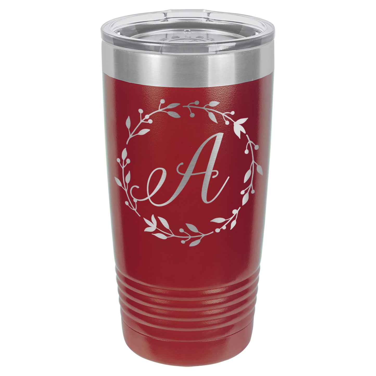 LCUP106 - Personalized - Monogram with Wreath