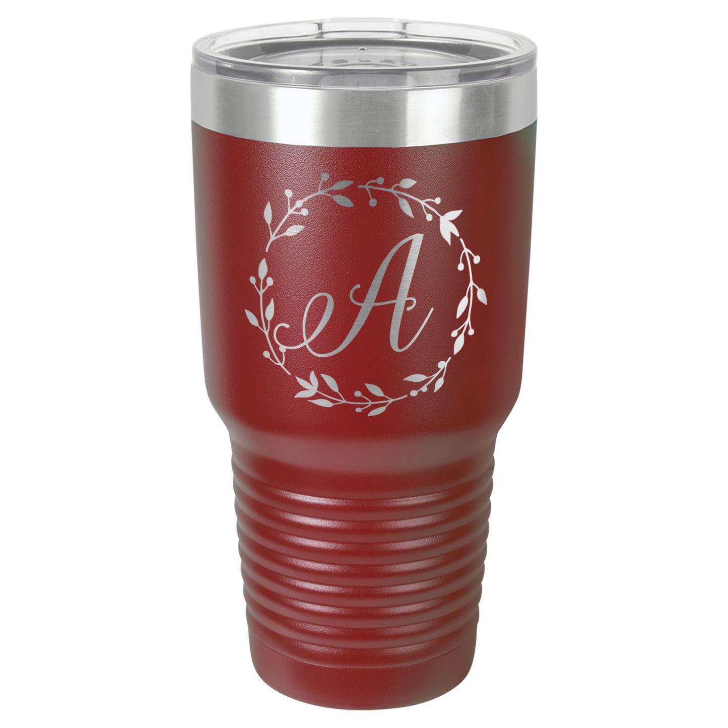 LCUP106 - Personalized - Monogram with Wreath