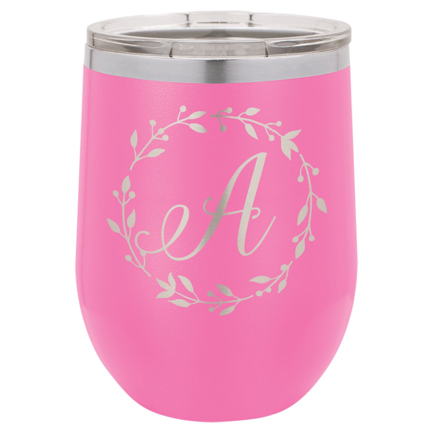 LCUP106 - Personalized - Monogram with Wreath