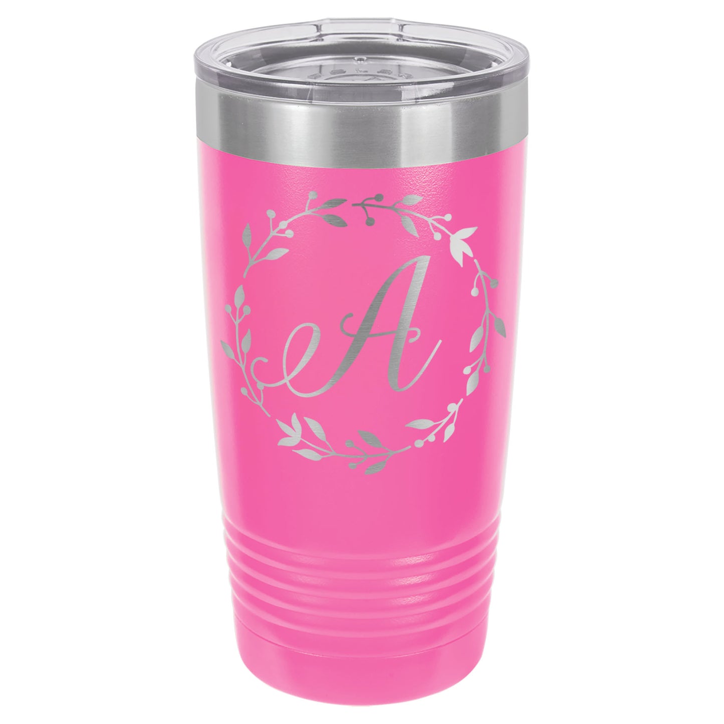 LCUP106 - Personalized - Monogram with Wreath