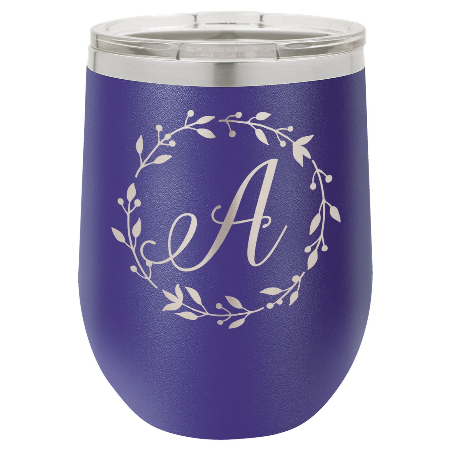 LCUP106 - Personalized - Monogram with Wreath