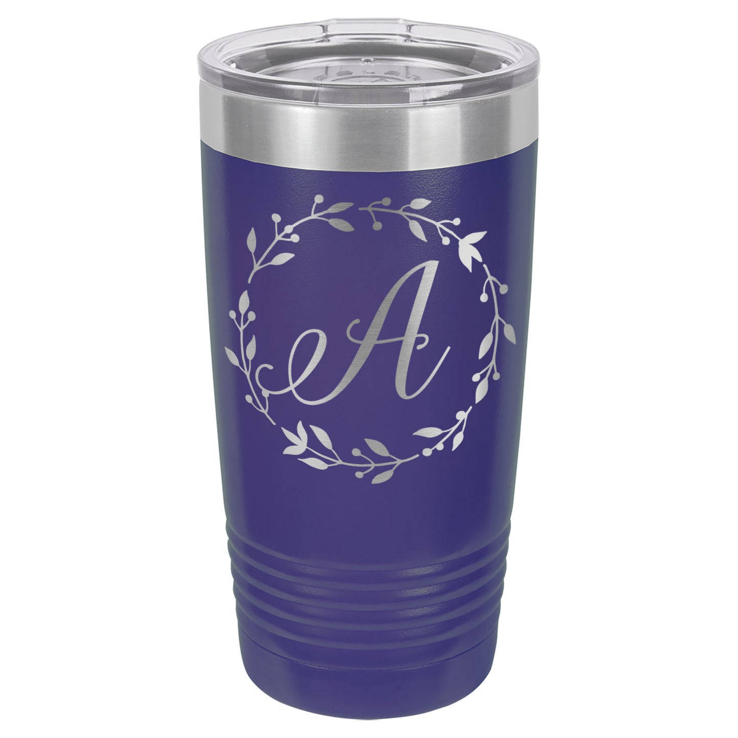 LCUP106 - Personalized - Monogram with Wreath