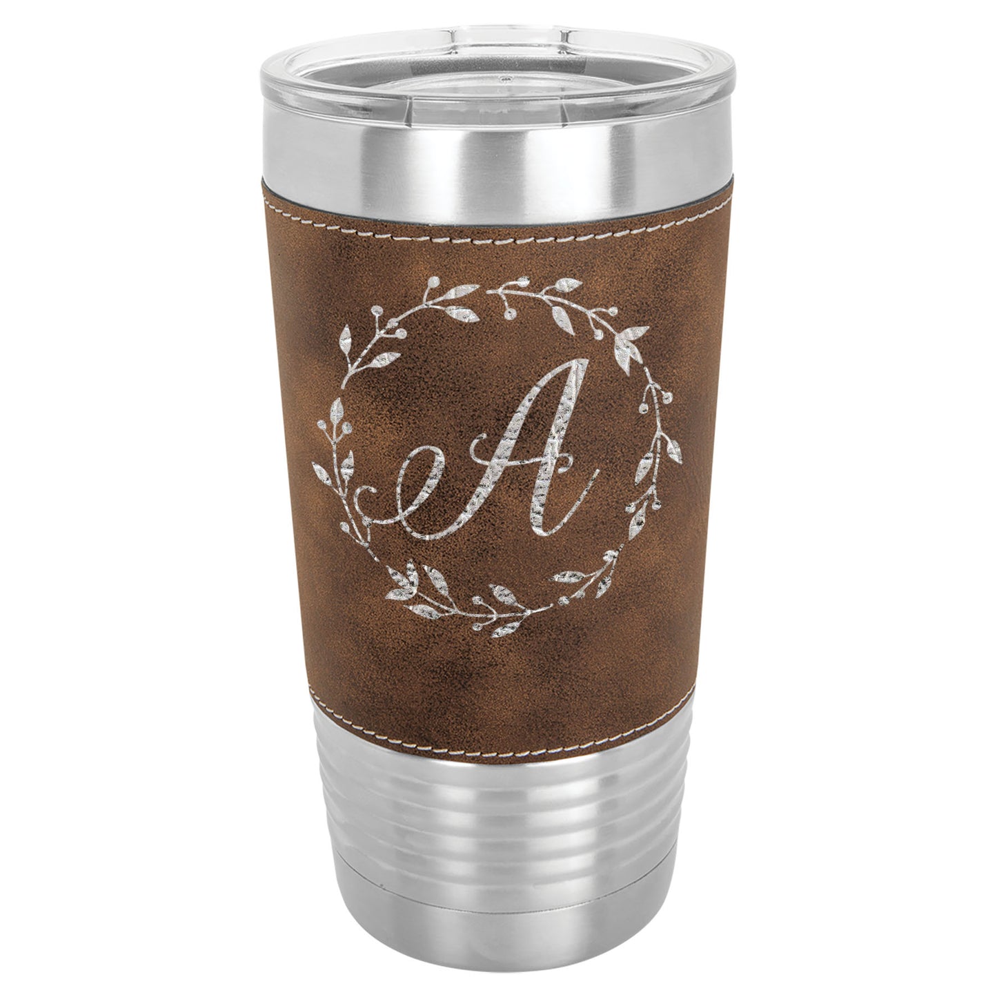 LCUP106 - Personalized - Monogram with Wreath