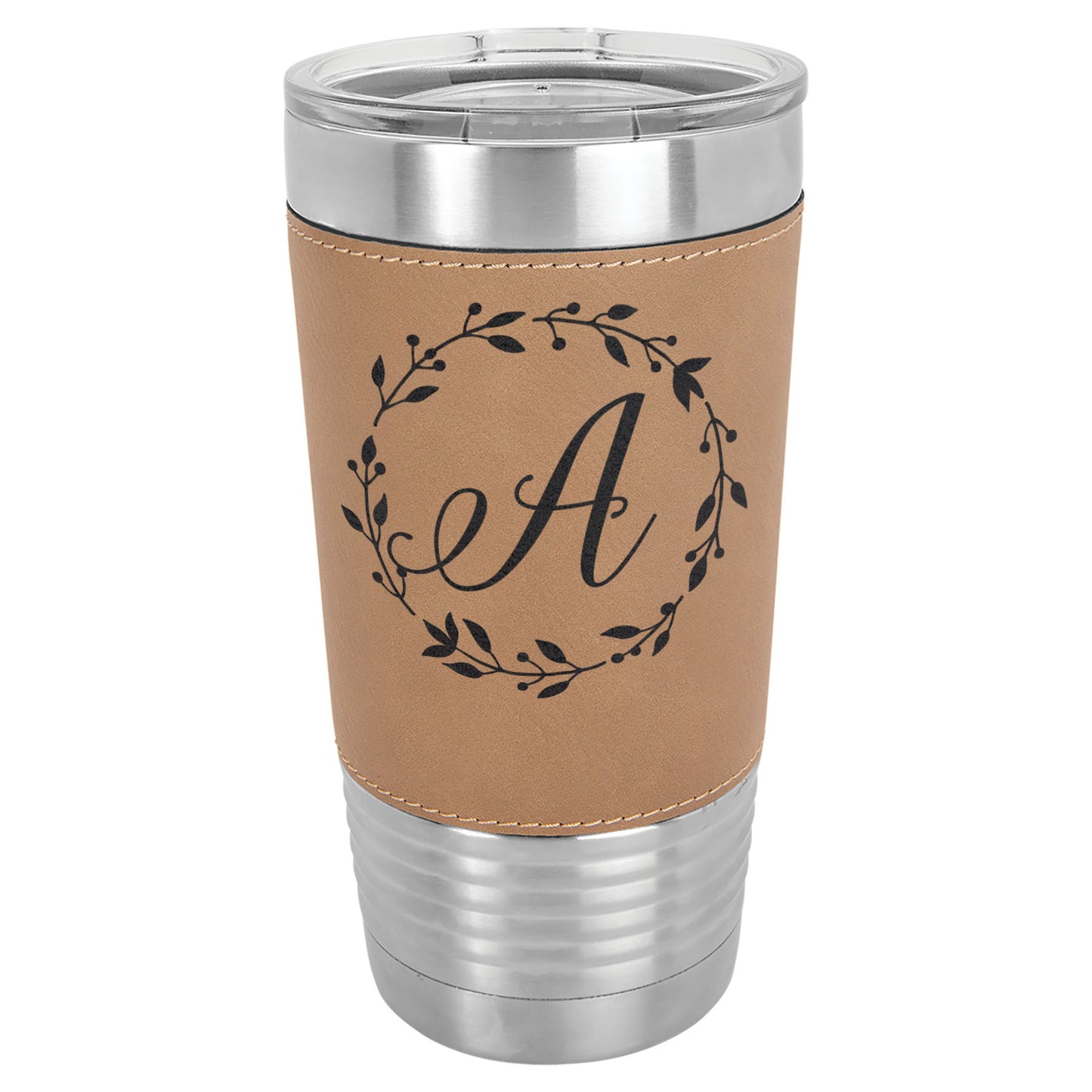 LCUP106 - Personalized - Monogram with Wreath