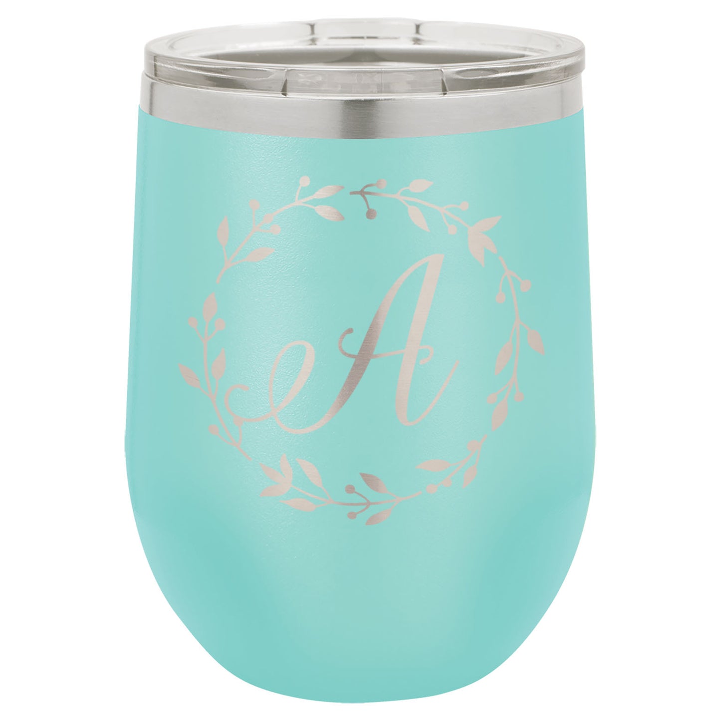 LCUP106 - Personalized - Monogram with Wreath