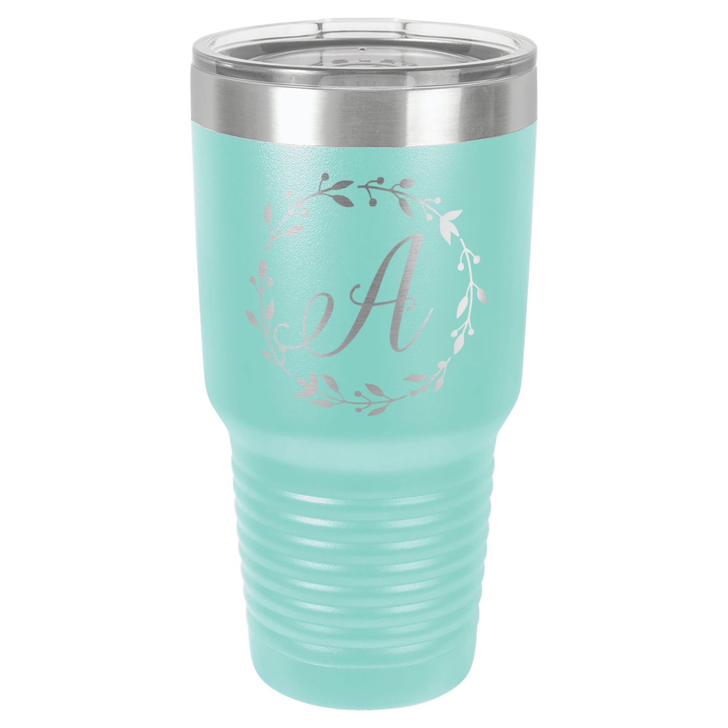 LCUP106 - Personalized - Monogram with Wreath