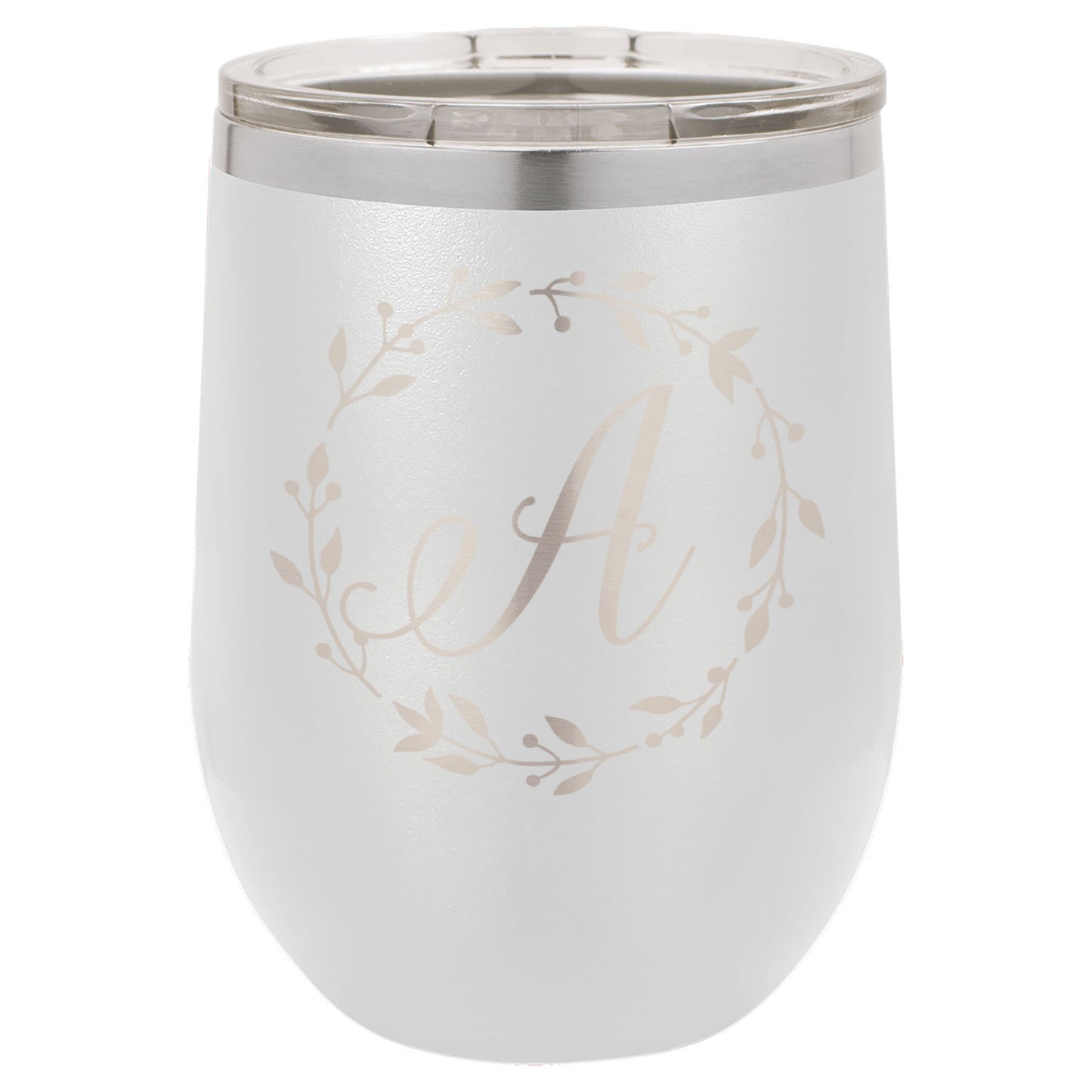 LCUP106 - Personalized - Monogram with Wreath