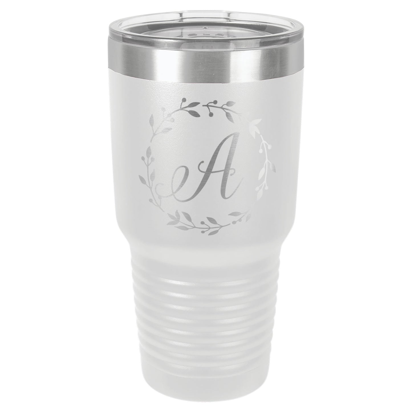 LCUP106 - Personalized - Monogram with Wreath