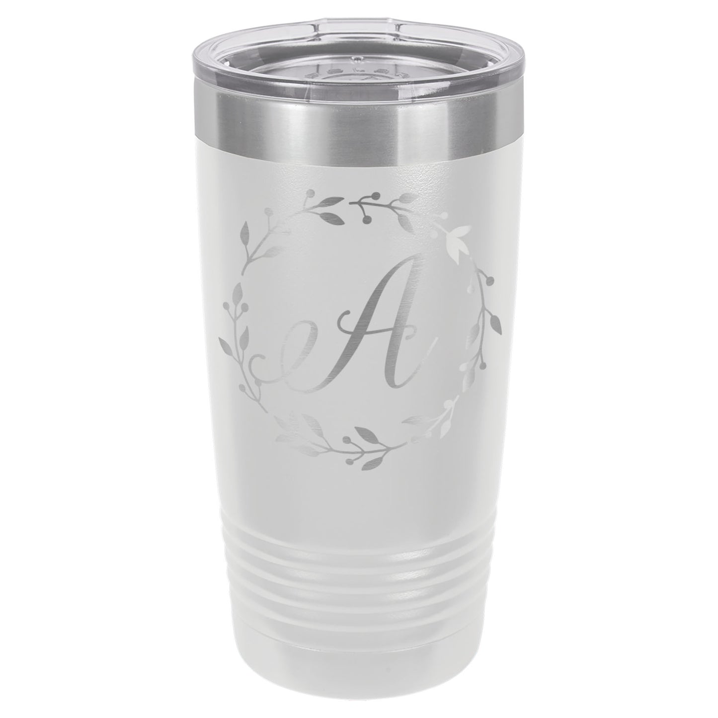 LCUP106 - Personalized - Monogram with Wreath