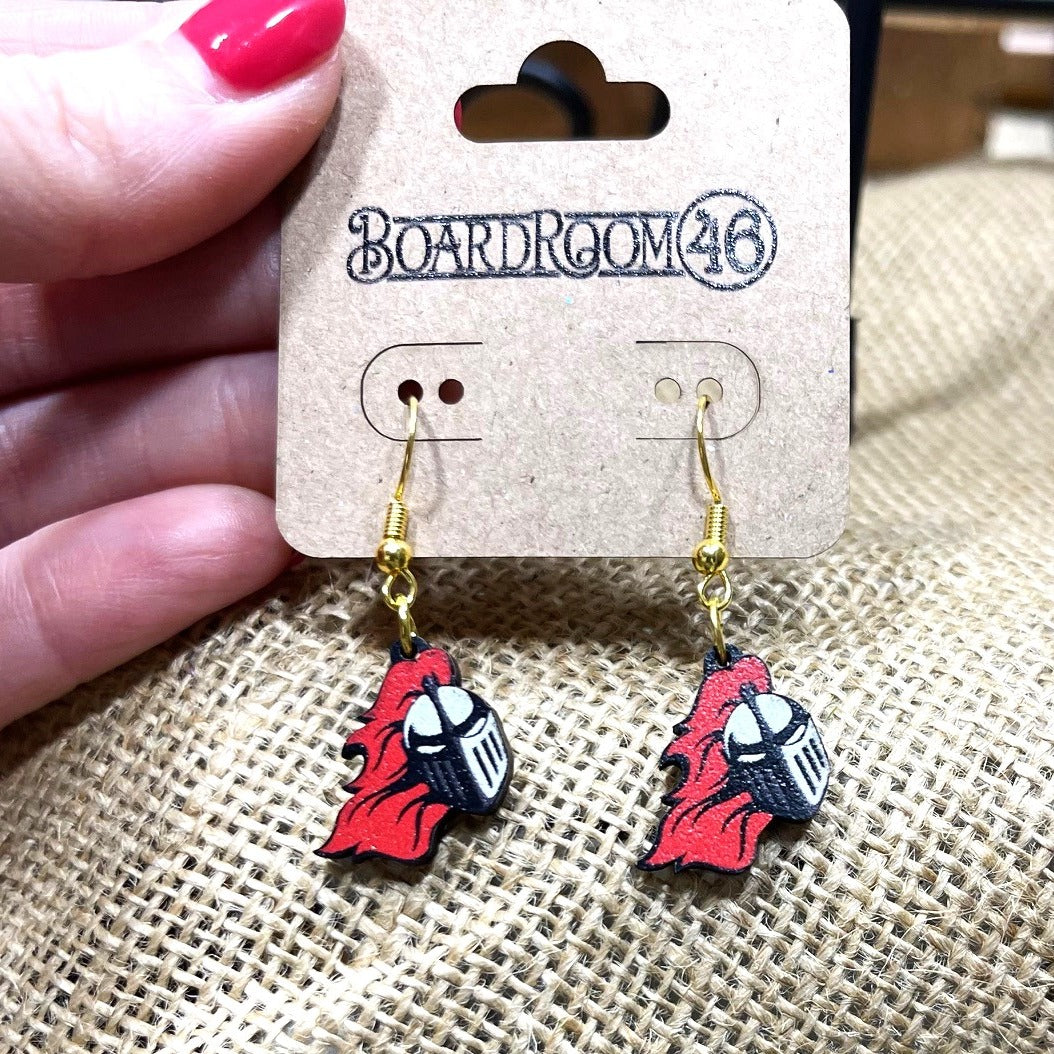 SCHOOL LOGO/MASCOT EARRINGS