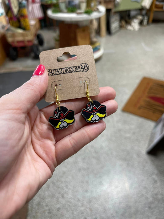 SCHOOL LOGO/MASCOT EARRINGS