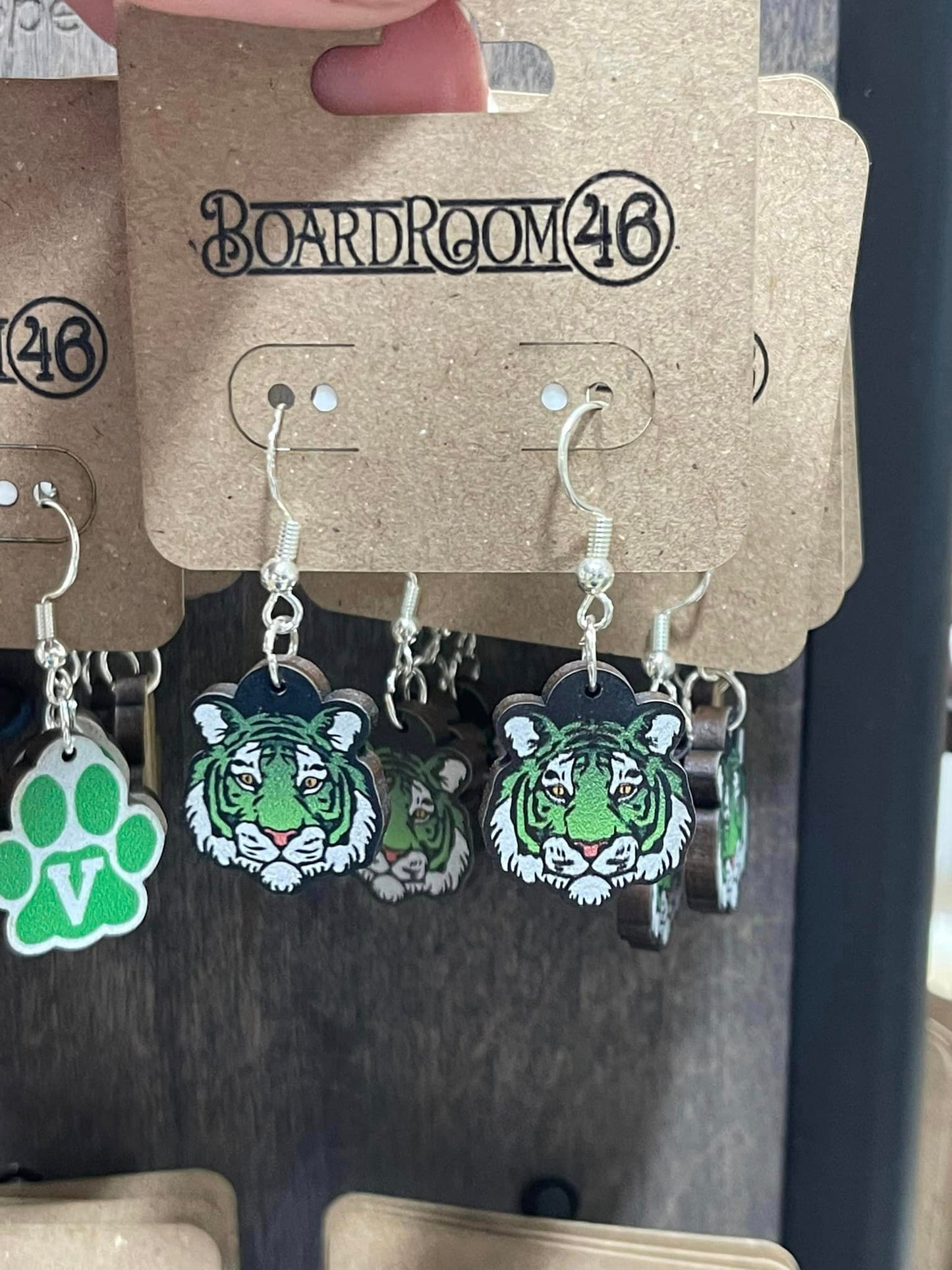 SCHOOL LOGO/MASCOT EARRINGS